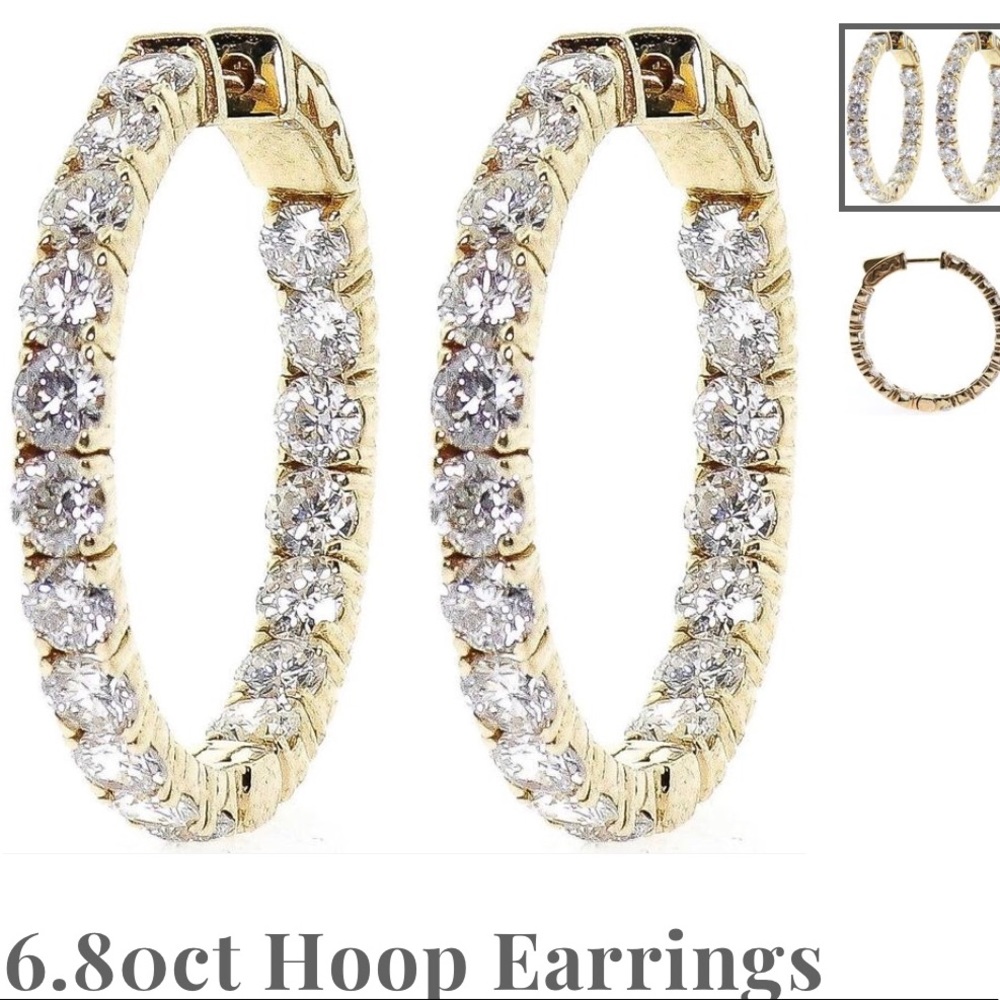 Diamond Hoops